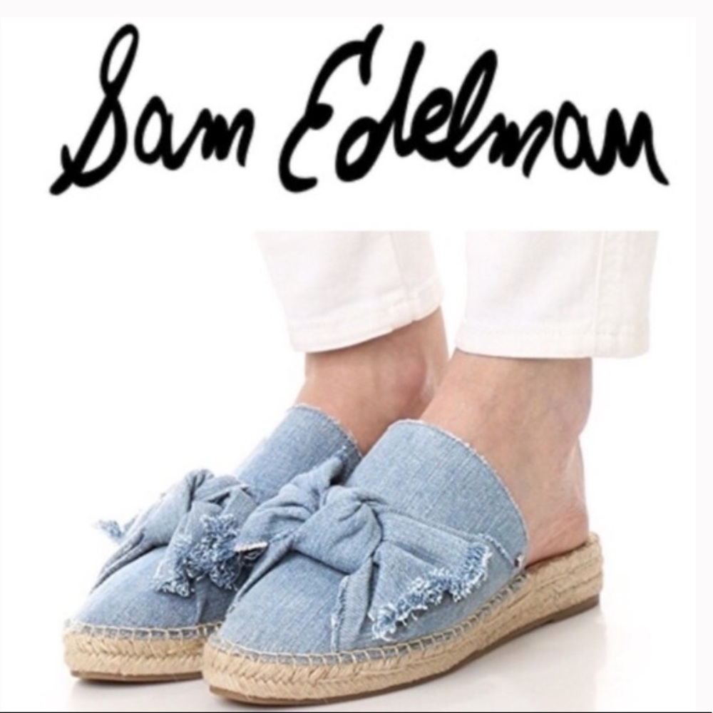 Sam Edelman Lynda Open-Back Espadrille Mule